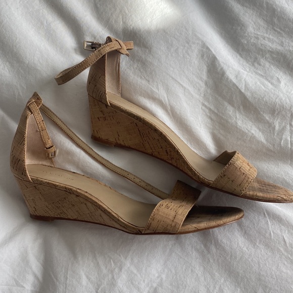 Ann Taylor 2” Cork Wedge - Picture 2 of 4